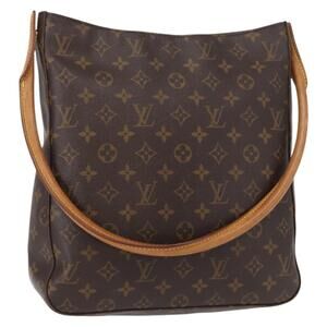 LOUIS VUITTON Monogram Looping GM Shoulder Bag M51145 LV Auth ep12709